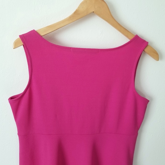 NWT Pink Sleeveless Empire Waist Dress - Picture 4 of 9